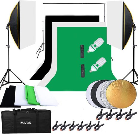 Kit de studio foto profesional Hakutatz Kit de studio foto profesional Hakutatz