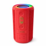 CR‑X185 Boxă Bluetooth RGB, roșie