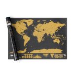 Scratch World Map Traveller