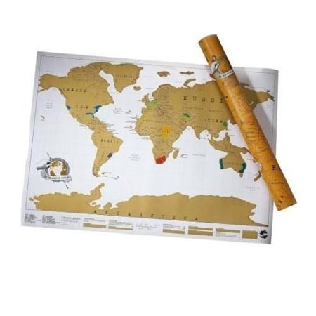Scratch World Map, Travel Premium 