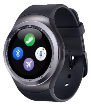 Ceas inteligent AlphaOne Y1-argintiu