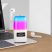 Căști Bluetooth Wireless Blasterra cu Difuzor și Microfon Integrat, Carcasă de Încărcare RGB și Ecran LED