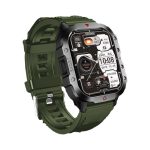   Ceas inteligent Laxasfit H11, verde – monitorizare ritm cardiac, somn, vreme și nivel de oxigen din sânge