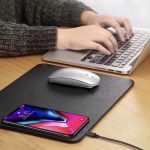   Încărcător de mouse wireless Qi pentru încărcător mobil