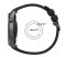 Ceas inteligent Laxasfit GT5 Pro, negru – Monitorizare ritm cardiac, somn, vreme și nivel de oxigen din sânge