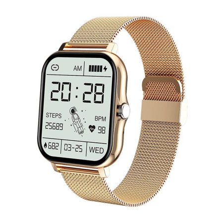 Ceas inteligent Lige V1, auriu