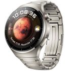   Ceas inteligent HiWatch 4 cu curea metalică – monitor de ritm cardiac, prognoză meteo și nivel de oxigen din sânge
