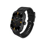   Ceas Inteligent NovaTime Negru – Monitorizare Sănătate, Bluetooth, Sport, Ritm Cardiac, Oxigen din Sânge, Funcții Multiple