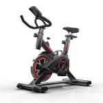 Bicicletă spinning cu ecran LCD și monitorizare a pulsului