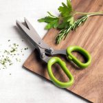  Foarfecă pentru tăiat plante aromatice, cu 5 lame