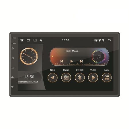 Sistem multimedia auto universal Android de 7" – GPS, Bluetooth, CarPlay