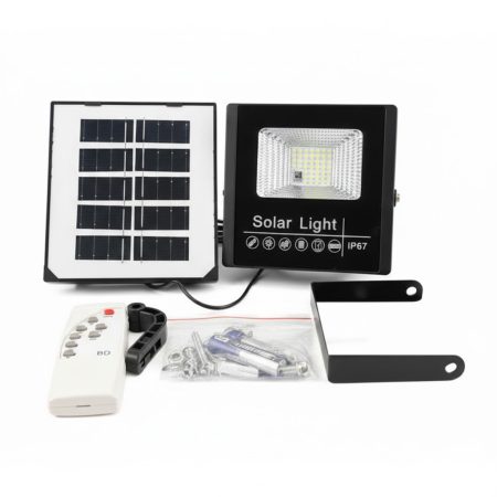 Lampă solară – set cu telecomandă, 50W