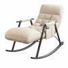Scaun balansoar RelaxRocker – alb deschis