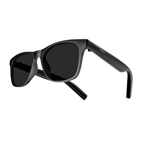 LAXASFIT Ochelari inteligenți Bluetooth – Cu filtru de lumină albastră, pentru apeluri wireless + lavetă cadou