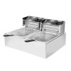 Friteuză electrică de 12 litri – 2 x 2500 W