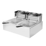 Friteuză electrică de 12 litri – 2 x 2500 W