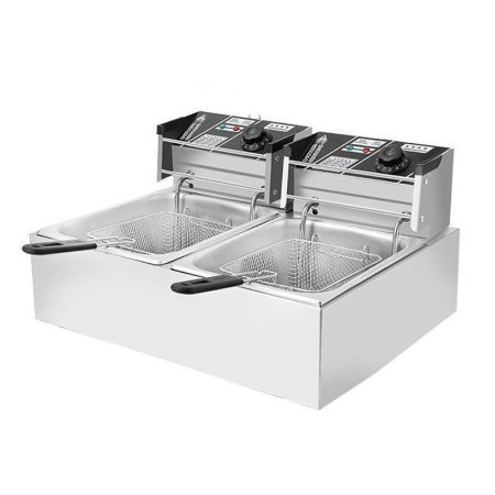 Friteuză electrică de 12 litri – 2 x 2500 W Friteuză electrică de 12 litri – 2 x 2500 W