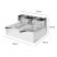 Friteuză electrică de 12 litri – 2 x 2500 W Friteuză electrică de 12 litri – 2 x 2500 W
