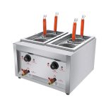  Aparat electric profesional pentru fiert paste – cu 4 coșuri de fierbere