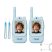 Stație video (walkie-talkie) cu cameră HD și funcție de schimbare a vocii, albastru