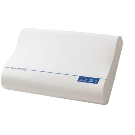 HotelDream – Pernă anatomică premium din spumă cu memorie | 54 × 33 × 7/10 cm