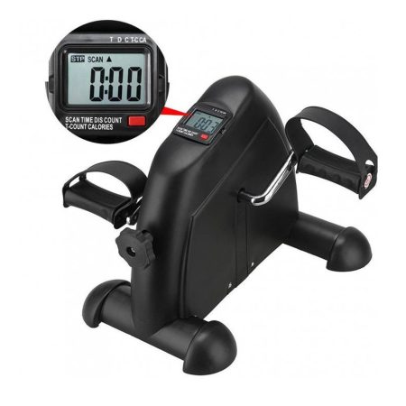 Mini bicicletă de exerciții pentru brațe și picioare - afișare digitală