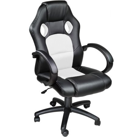Scaun gamer Basic-alb