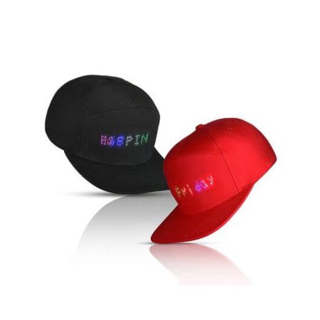 Șapcă de baseball USB- afișaj cu LED