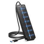 Hub USB 3.0 cu 7 porturi