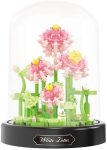 Balody Mini Blocuri - Lotus alb în sticlă (set de 520)