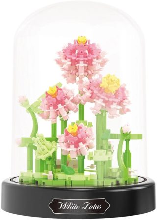 Balody Mini Blocuri - Lotus alb în sticlă (set de 520) Balody Mini Blocuri - Lotus alb în sticlă (set de 520)