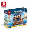 Set de construcție Reobrix – Căsuță de pescari medievală (2450 piese)