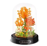   Balody Mini Blocks – For si de aur în clopot de sticlă (set de 440 de piese)