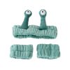 Bentiță de pluș cu melc – Drăguță, elastică, pentru spălatul feței și îngrijirea pielii + 2 brățări Bentiță de pluș cu melc – Drăguță, elastică, pentru spălatul feței și îngrijirea pielii + 2 brățări