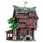   Reobrix 66017 – Han Medieval „The Crusader’s Inn” – set de construcție (3214 piese)