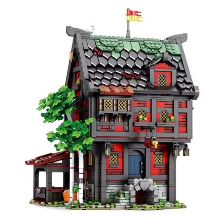 Reobrix 66017 – Han Medieval „The Crusader’s Inn” – set de construcție (3214 piese)