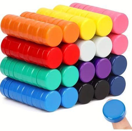 Magnet de bord - Culoare mixtă - Set de 40 de bucăți