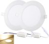 NRGDILY R12WW LED pentru plafon - 12W, 3000K alb cald (2 buc)