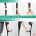 Set cârje pliabile ELorgzem - 1 bucată, înălțime reglabilă, design ergonomic, mâner gri