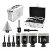 FOCSTOL Diamond Core – Set de 10 burghie cu vârf de diamant pentru porțelan și gresie FOCSTOL Diamond Core – Set de 10 burghie cu vârf de diamant pentru porțelan și gresie