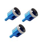   BRSCHNITT 35 mm diamant tăietor de cerc / burghiu pentru sticlă, gresie, ceramică, marmură - set de 3