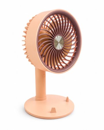 Ventilator de birou portabil, reîncărcabil prin USB – cu 5 trepte de viteză și cap reglabil Ventilator de birou portabil, reîncărcabil prin USB – cu 5 trepte de viteză și cap reglabil