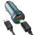 Încărcător auto Hoco Z49B Level PD38W USB-A QC 18W + Type C (1C1A)