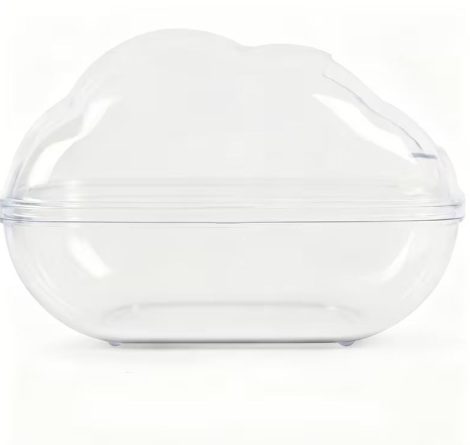 Toaletă și baie de nisip pentru hamsteri în formă de nor