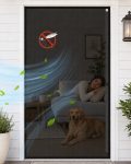   Plasă împotriva țânțarilor Yotaghe, cu țesătură extrem de densă, cu filtru de lumină solară și filtru antipolen – 265 × 100 cm