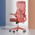 Scaun de birou ergonomic NearHub EC10 – confort elegant pentru acasă și birou - Roșu