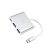Adaptor Type-C 3-în-1 cu conexiuni USB 3.0, HDTV și încărcare rapidă PD 2.0 Adaptor Type-C 3-în-1 cu conexiuni USB 3.0, HDTV și încărcare rapidă PD 2.0