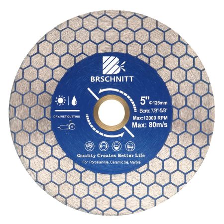 Disc de tăiere și șlefuire cu diamant pe ambele fețe BRSCHNITT – 125 mm