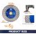Disc de tăiere și șlefuire cu diamant pe ambele fețe BRSCHNITT – 125 mm