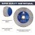 Disc de tăiere și șlefuire cu diamant pe ambele fețe BRSCHNITT – 125 mm